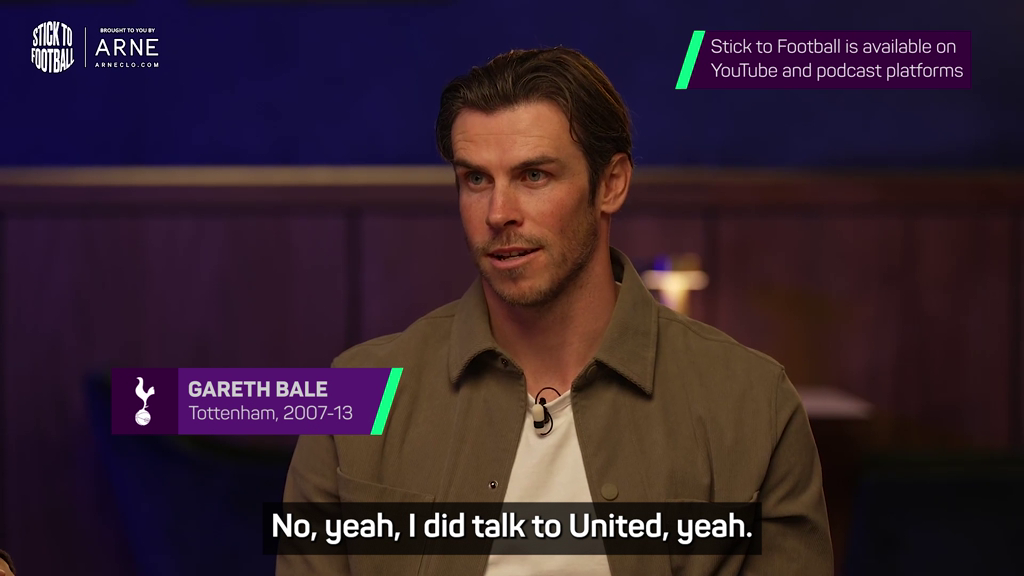 Bale reveals United tabled a larger offer than Madrid in 2013 