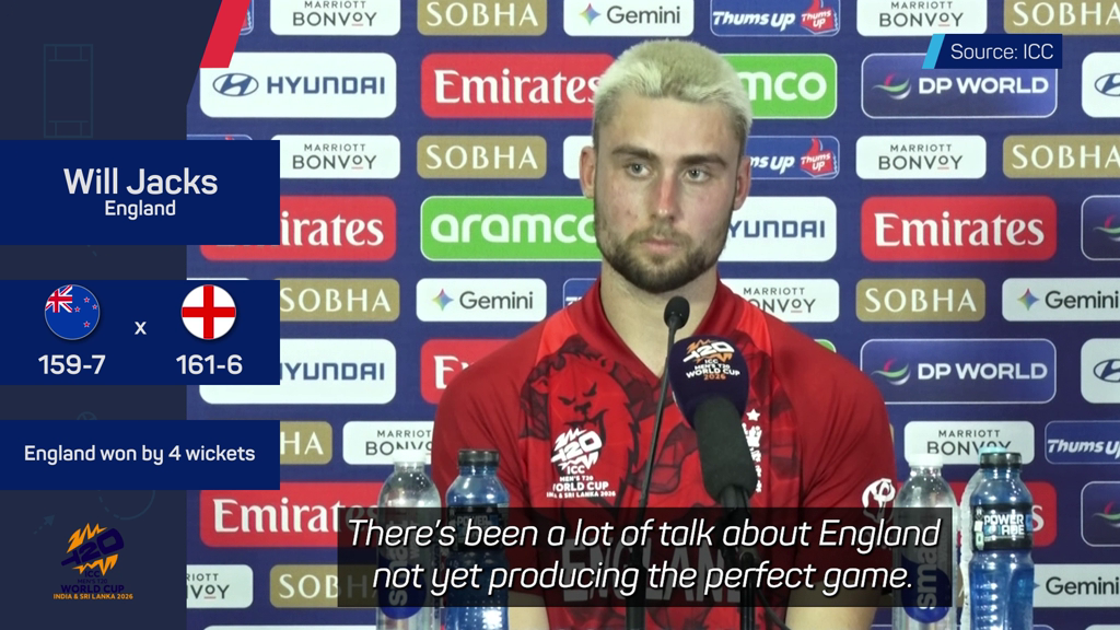 England don't need to play the perfect game - Jacks