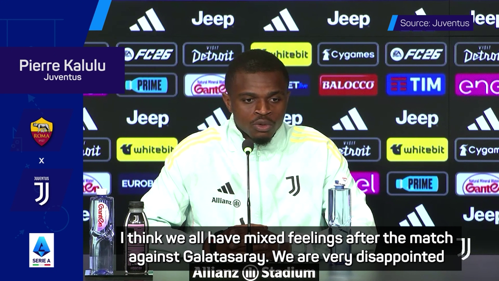 Juve deal with mixed feelings over Champions League exit before facing Roma