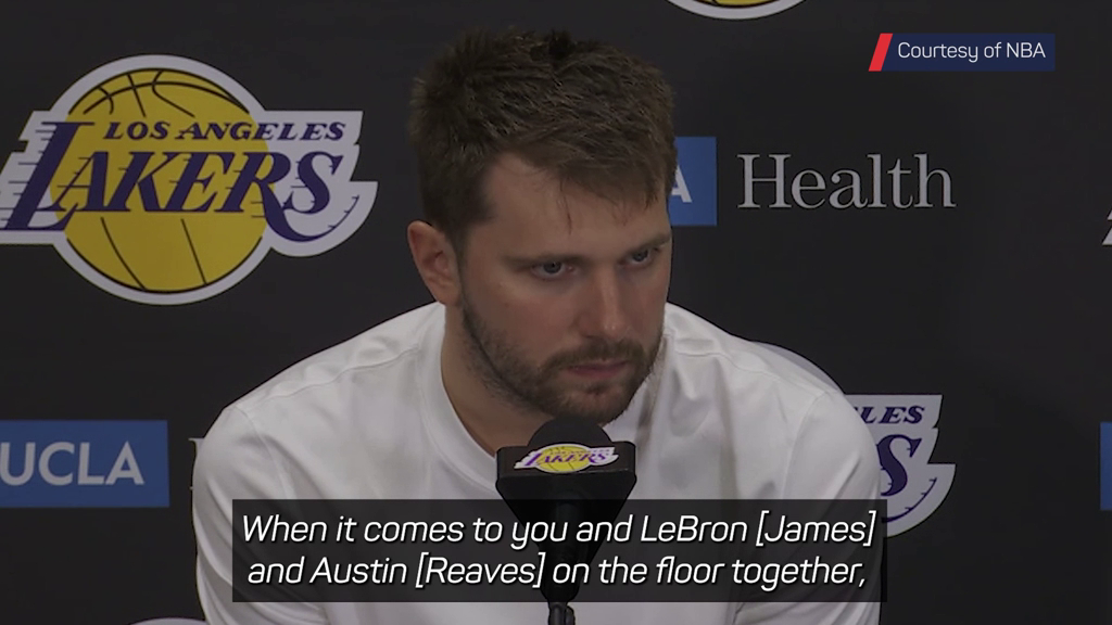 'Are you going to ask me that every night?' - Doncic tired of persistent LeBron question