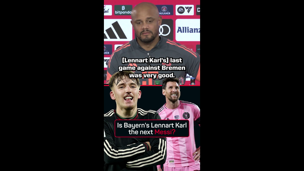 Is Bayern's Lennart Karl the next Messi?