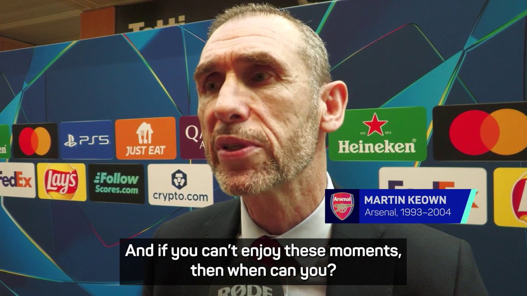 'It's good' that Arsenal have pressure - Keown