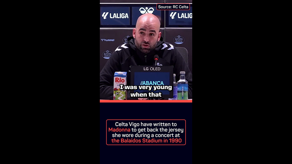 Madonna back at the Balaidos?