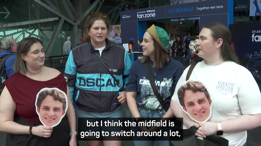 Formula 1 fans gear up for season opener in Melbourne