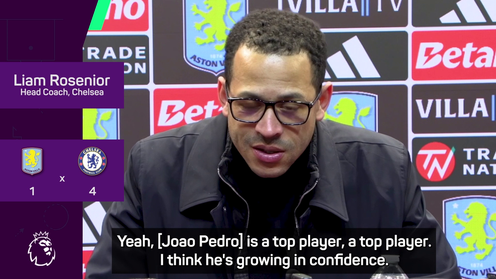 Rosenior hails Joao Pedro heroics in big Chelsea win