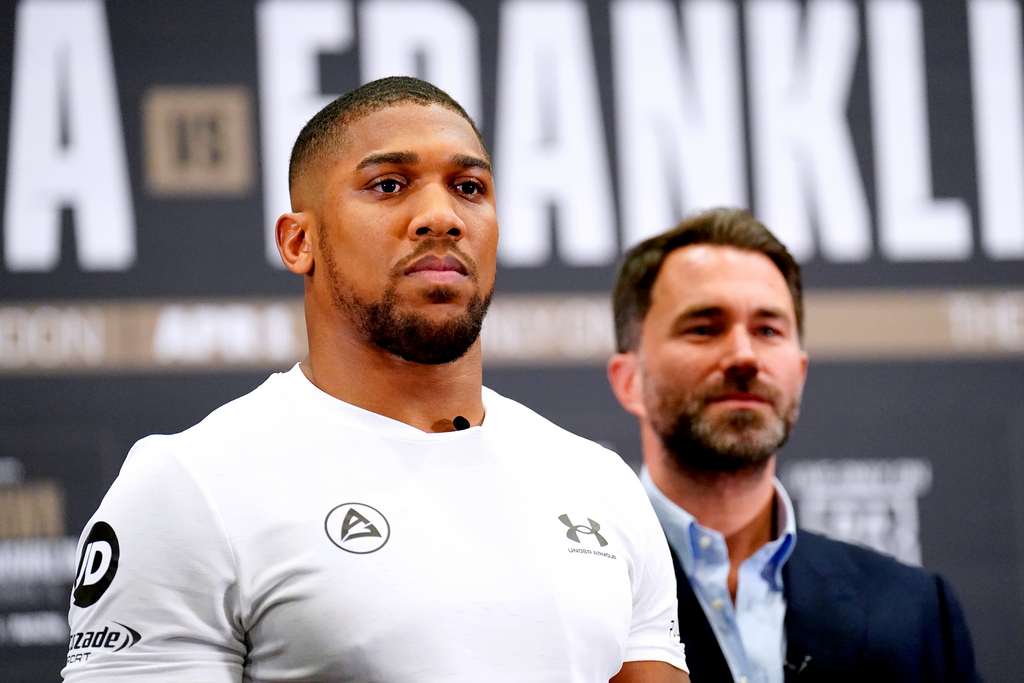 Eddie Hearn believes Anthony Joshua will return to boxing ‘when time is right’