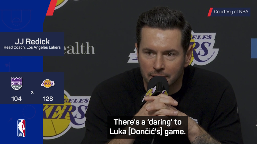 'Daring' Doncic sparked Lakers win - Redick