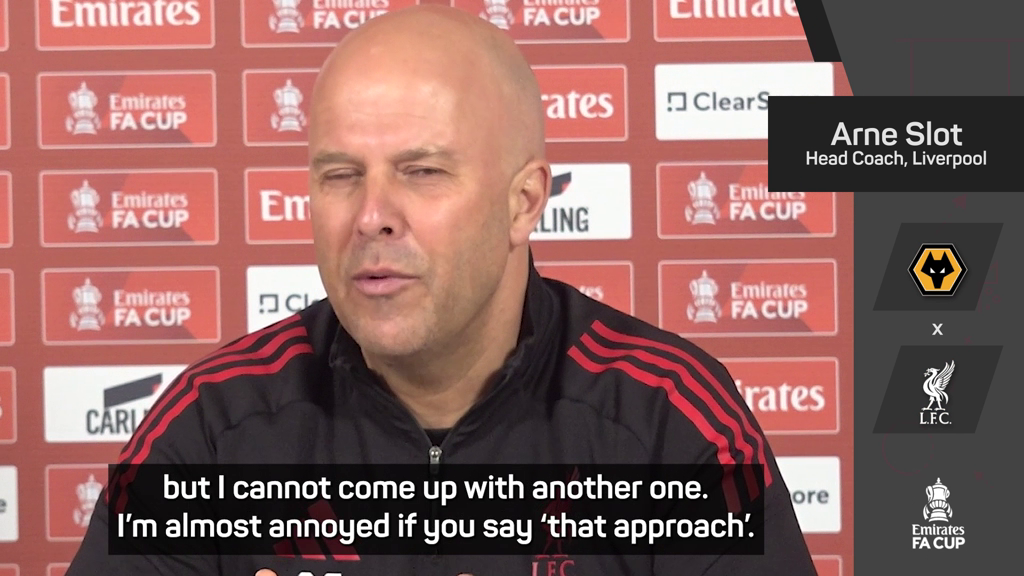 Slot rejects claims that Liverpool should change their approach