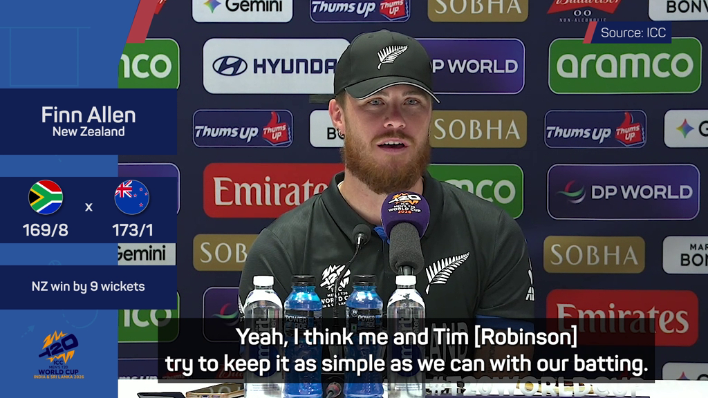 Allen fires New Zealand into T20 World Cup final with fastest ever century