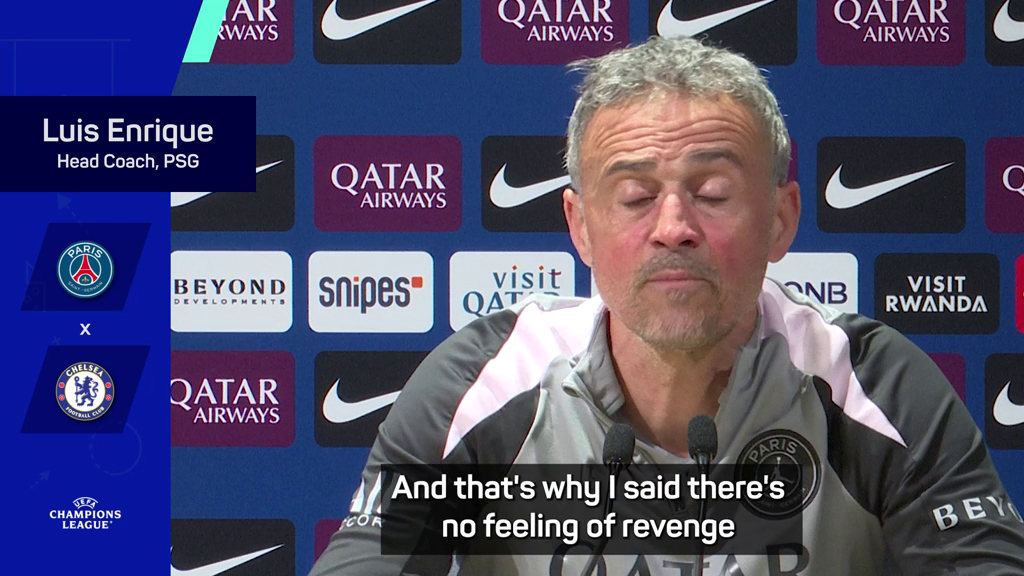 Enrique isn't seeking Club World Cup revenge against Chelsea