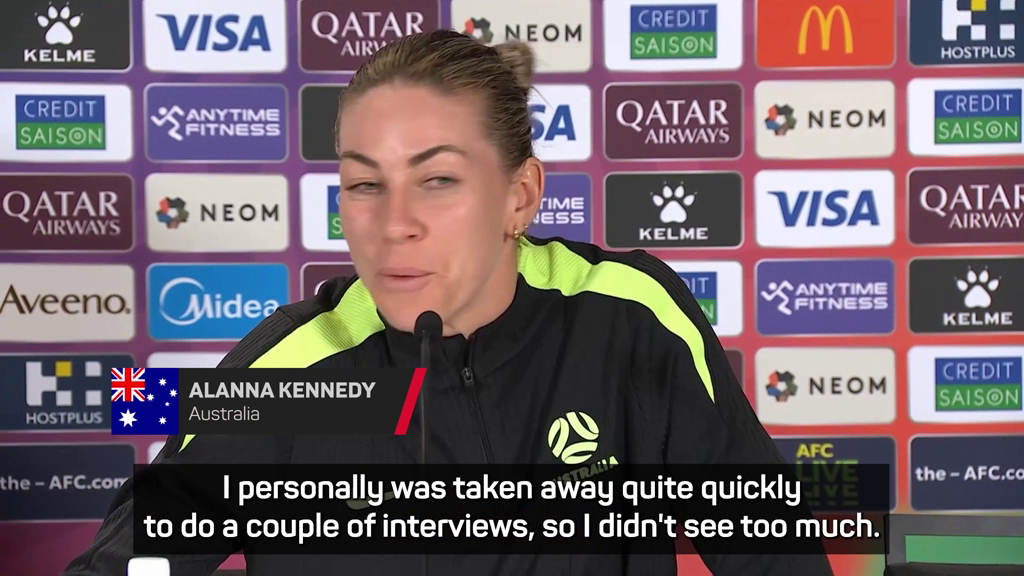 Australia praise the courage of Iran's women's team