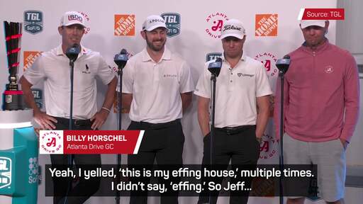 'It's my effing house!' - Atlanta Drive claim inaugural TGL title