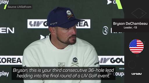 'I'm just playing like a kid' - DeChambeau reveals his in-form secrets