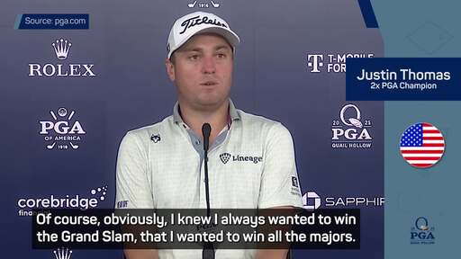 Thomas 'jealous' of McIlroy's career Grand Slam feat