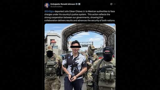 Julio César Chávez Jr. deported to Mexico for alleged cartel ties and drug trafficking