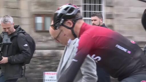 FILE: Froome stable in hospital but requiring surgery following crash in france
