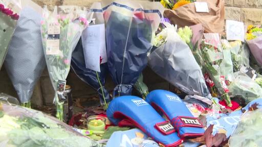 Tributes laid at the home and gym of Ricky Hatton after boxer dies aged 46
