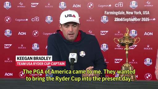 'It is a personal decision' - Captain Keegan Bradley seeks to diffuse tension over Team USA's Ryder Cup payments