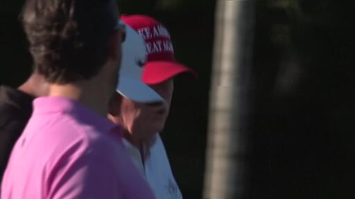 FILE: Ryder Cup warns fans to expect extra security with Trump to attend opening day