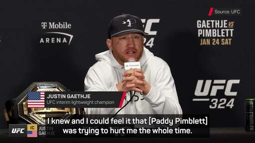 Pimblett's 'false confidence' cost him - Gaethje
