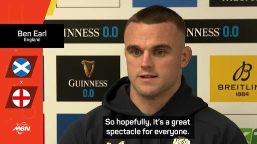 England's Earl aware of the 'big challenge' Calcutta Cup poses