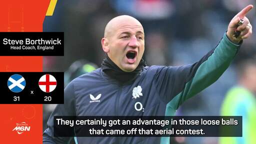 Borthwick regrets red card and chances missed in Calcutta Cup