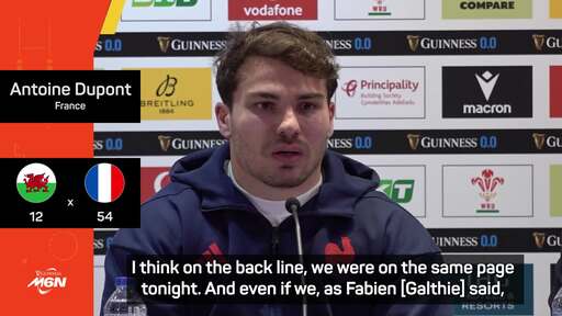Wales win felt like a home game for France - Dupont