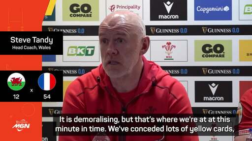 Wales insist there are signs of improvement despite France hammering