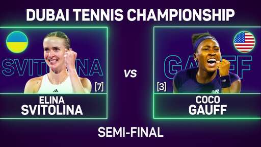 Svitolina beats Gauff in epic match to clinch spot in Dubai final
