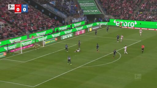 Ache scores bicycle kick as Koln draw with Hoffenheim